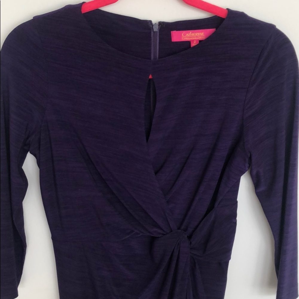 Catherine Malandrino purple dress